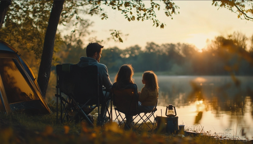 camping reduces stress statistics