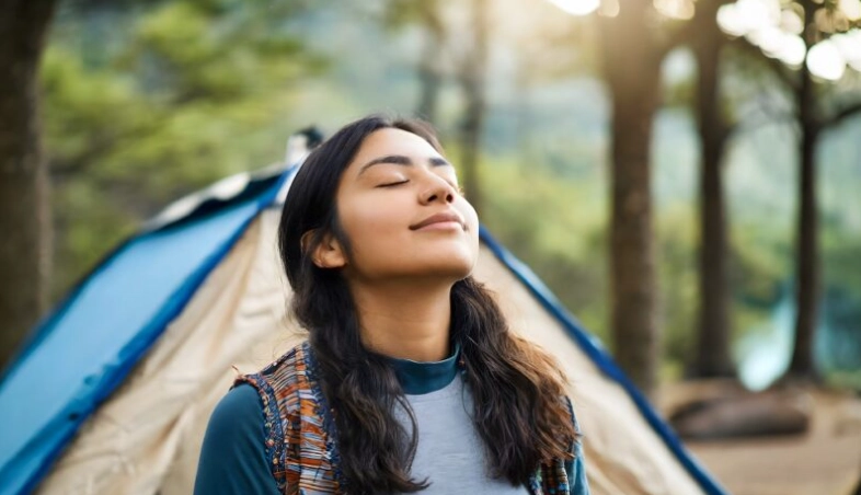 mental health benefits of camping