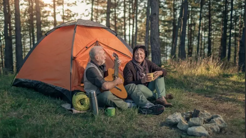 camping and mental health statistics