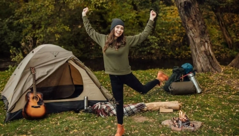 tent camping mental health benefits