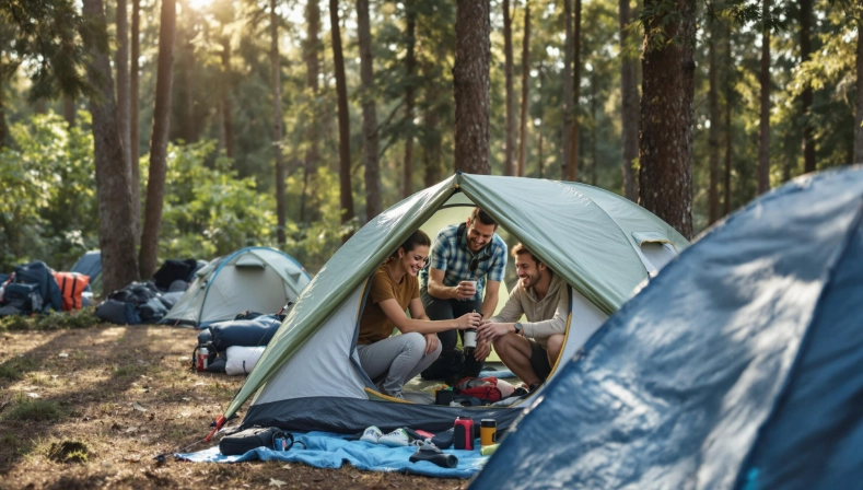 Gen Z camping trends