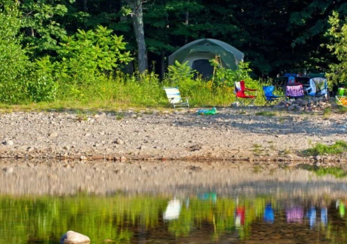 best river camping spots