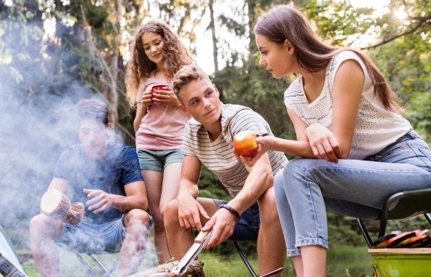 social benefits of camping