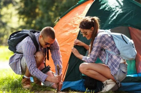 camping and mental health