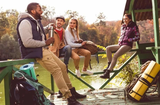 family camping activities