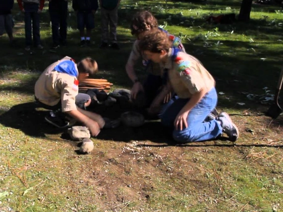 Scout campfire safety rules