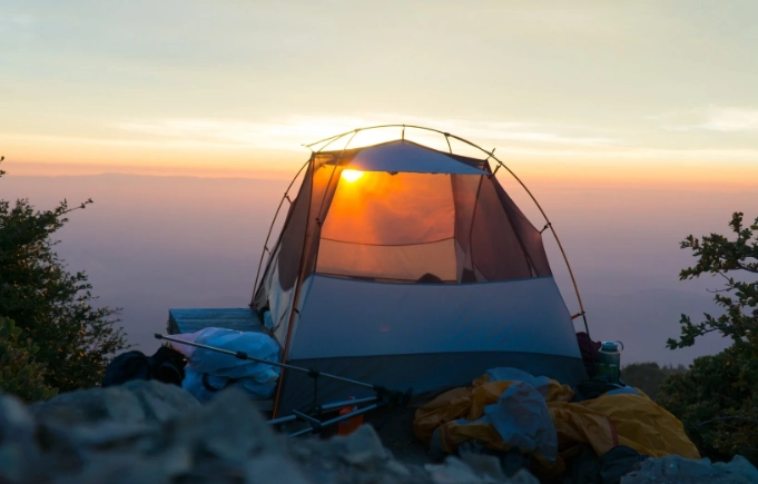 cooling tent features