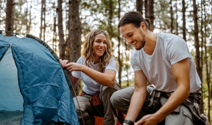 What is the 222 rule for camping?