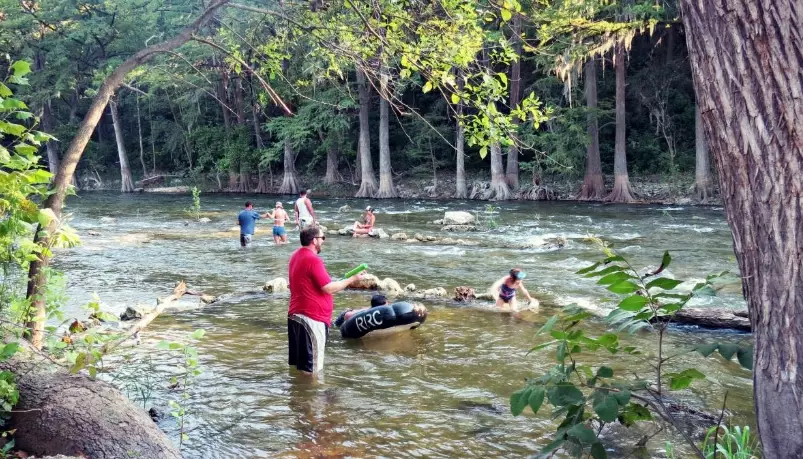 Guadalupe River state park camping