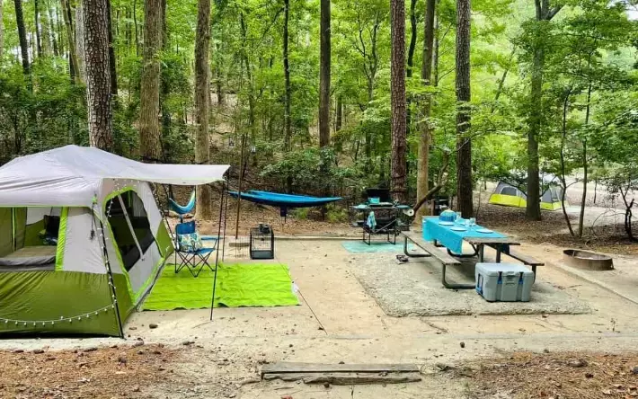 family camping games