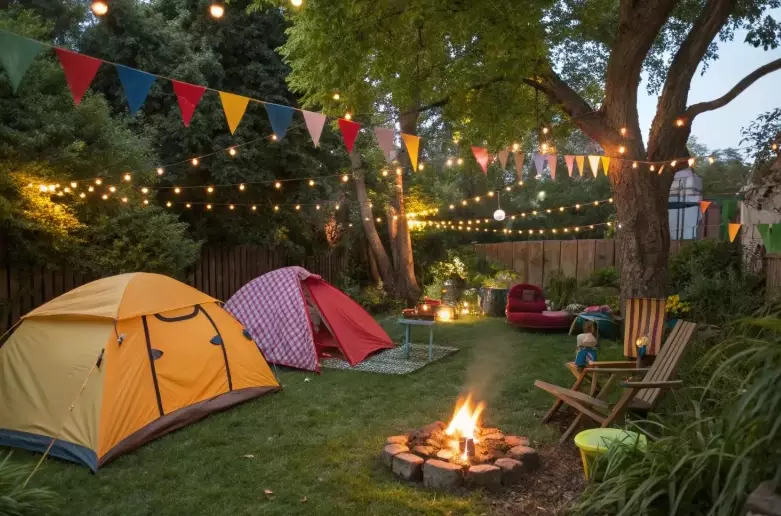 family camping games