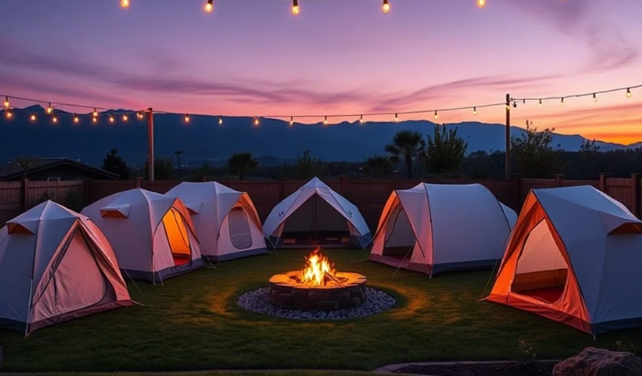 Outdoor camping entertainment