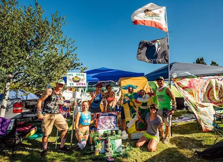 family camping festivals