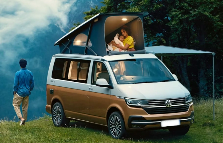 best van camping spots California