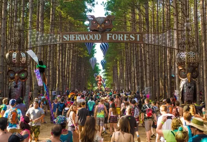 camping music festivals