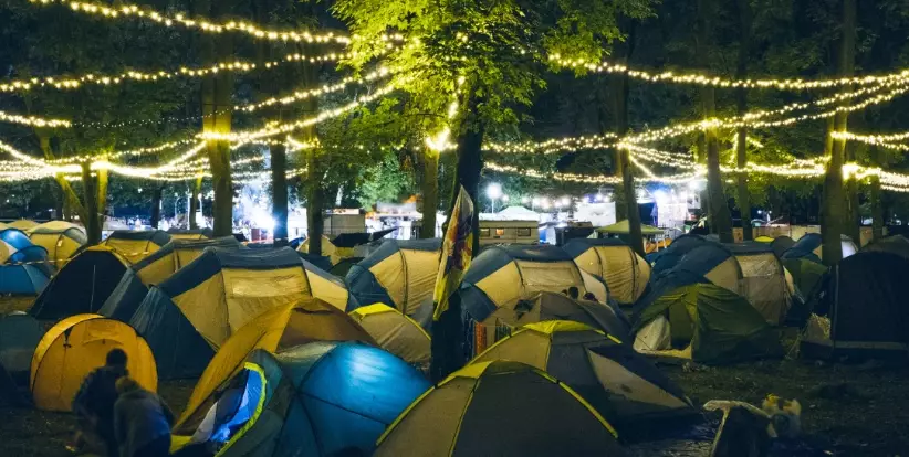 family camping festivals
