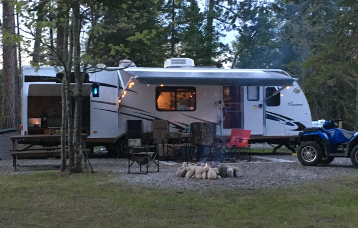 how to find camper van sites