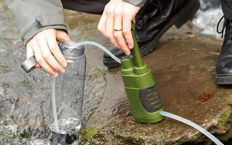 camping water purifier