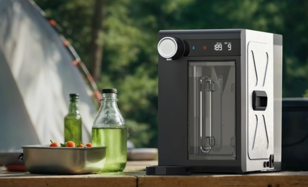 Portable water purifier for camping