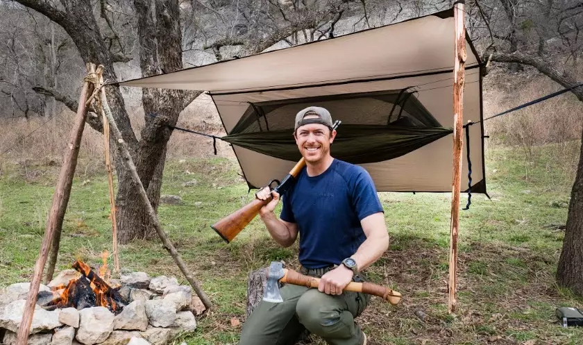 how to hunt while camping