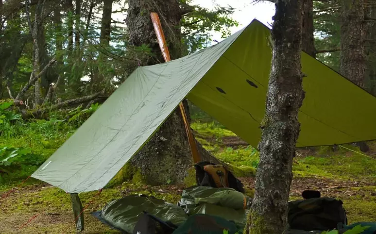lightweight tarp shelter