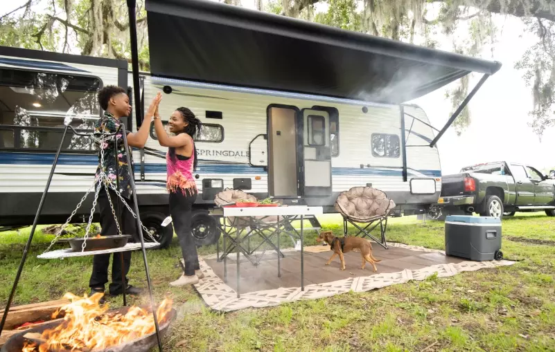 How much does it cost to use a campground?