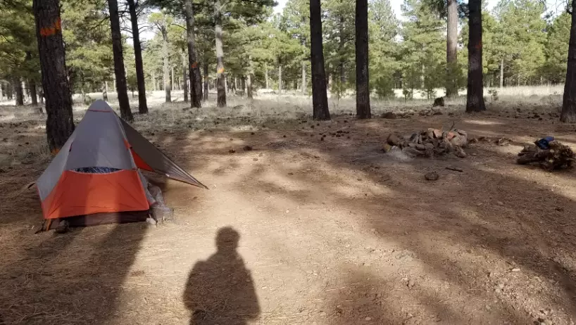 Dispersed camping Flagstaff