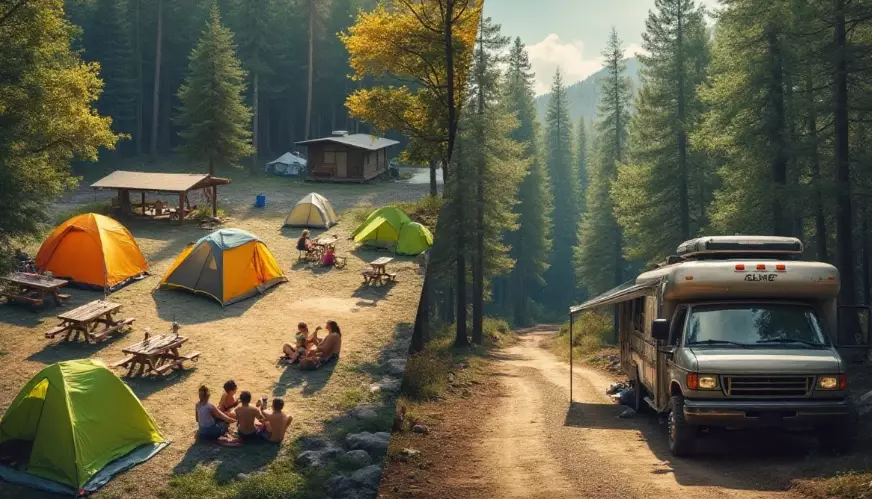 What is the difference between boondocking and dispersed camping?