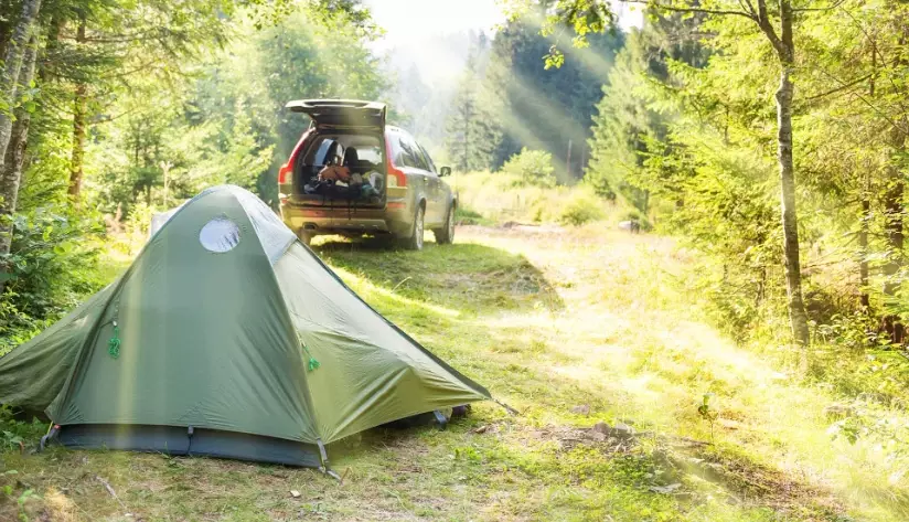 minimalist camping