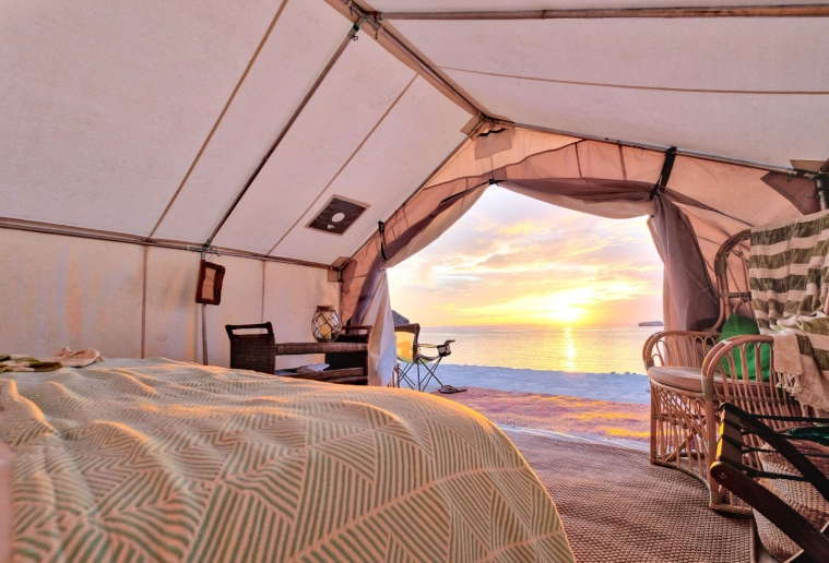 glamping tents