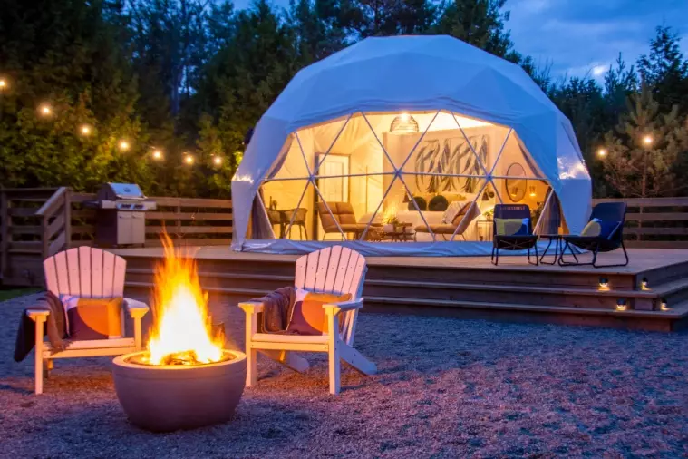glamping tents