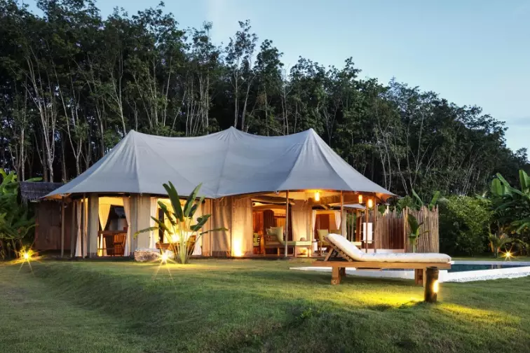 glamping tents