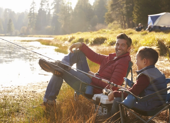 best fishing camping spots