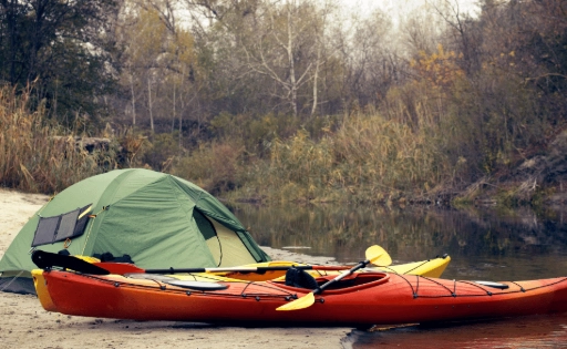 kayak camping gear