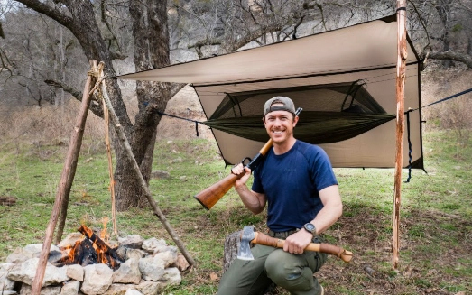 big game hunting camp