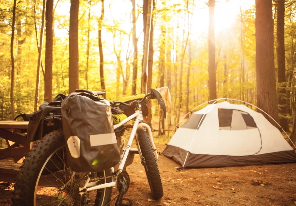 bike camping