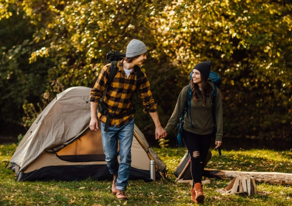 couples camping trips