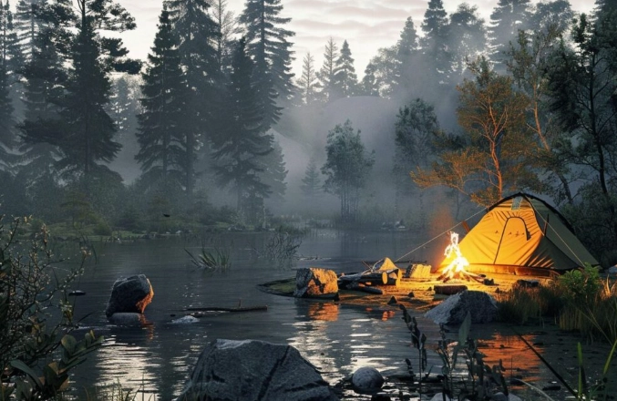 how to camp without trace
