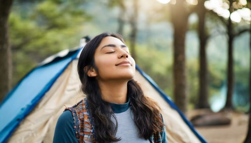 nature therapy camping