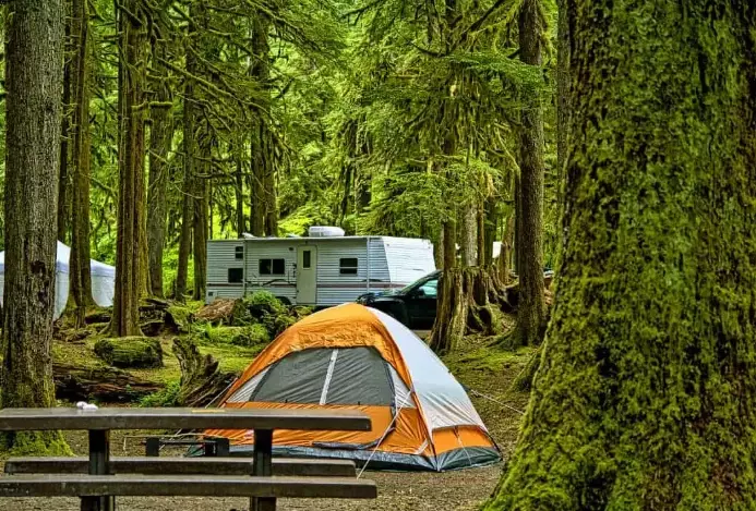 best tent camping sites