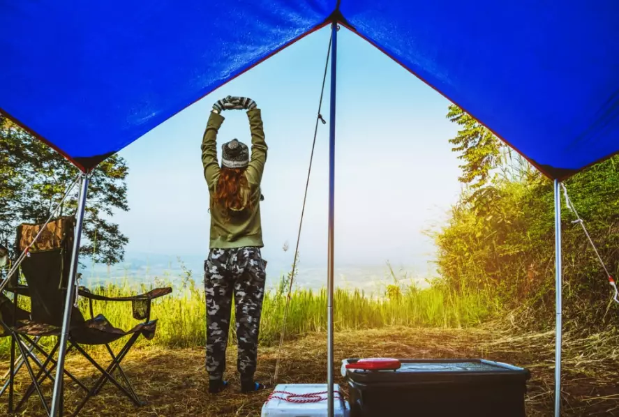health benefits of camping