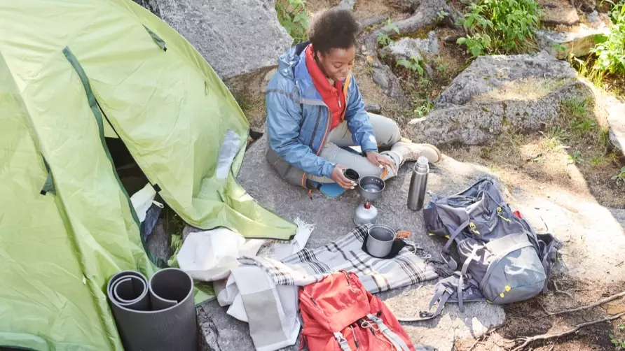 mental wellness camping