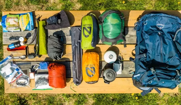 Backcountry camping gear