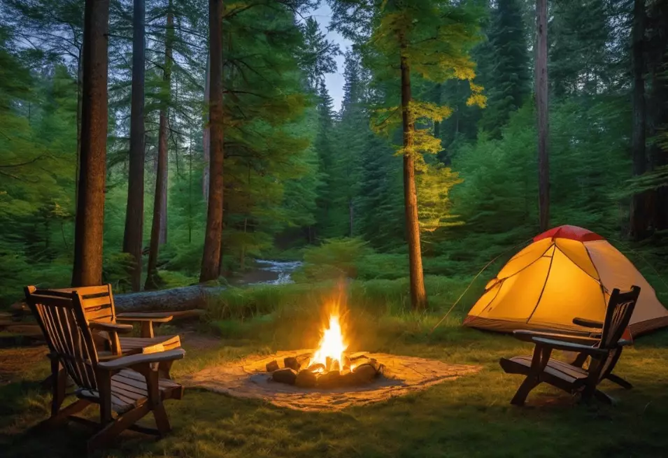 nature therapy camping