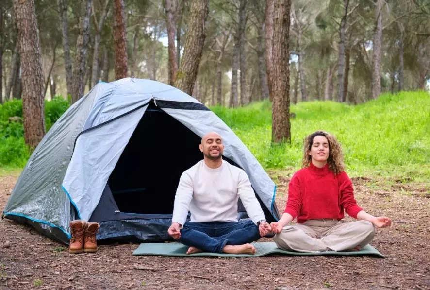 camping for mental health