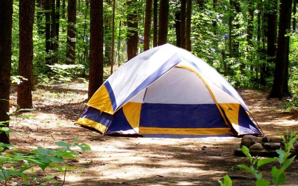 tent camping spots