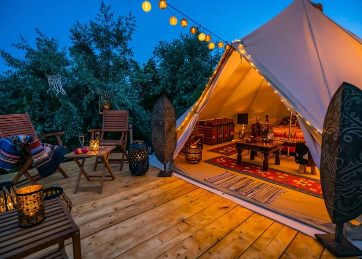 best glamping sites