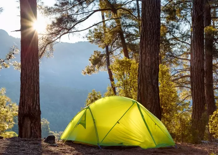wilderness camping spots