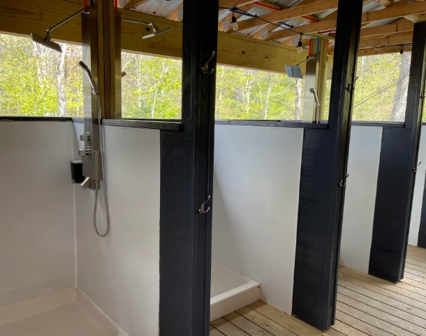 best camping showers