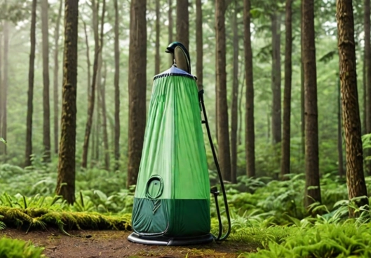 how to find camping with showers